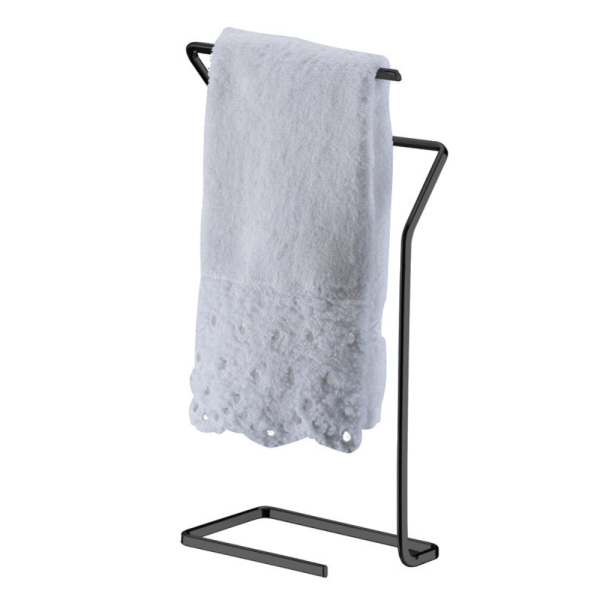 Encontraproduto.com.br - Porta Toalha Bancada Piatina Ônix