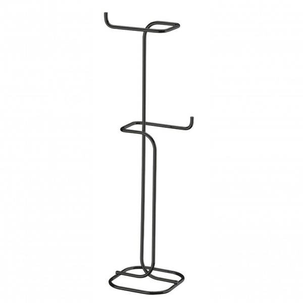 Encontraproduto.com.br - Suporte para Papel Higiênico de Chão 2 Rolos Ônix