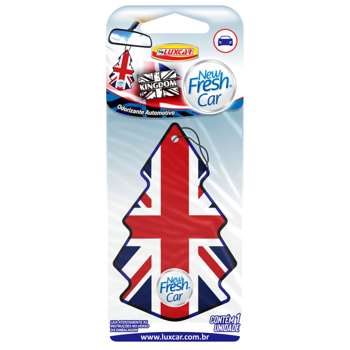 Encontraproduto.com.br - Aromatizante New Fresh Kingdom Luxcar 5035