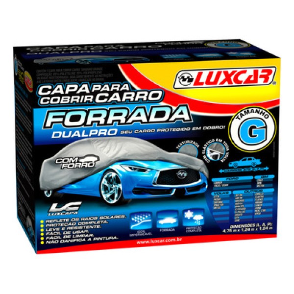 Capa Externa Para Automóvel Dualpro com Forro G Luxcar 7293