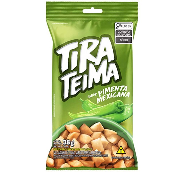 Salgadinho Tira Teima Sabor Pimenta Mexicana 38g - Lobits