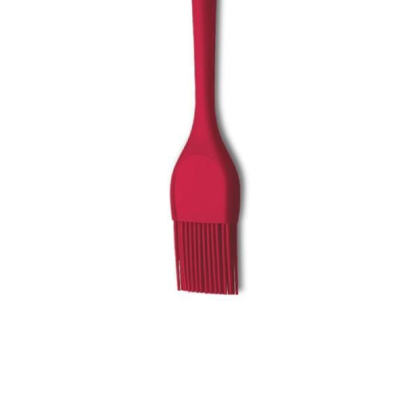 Encontraproduto.com.br - Pincel em silicone Brinox Flex 25,5cm vermelha