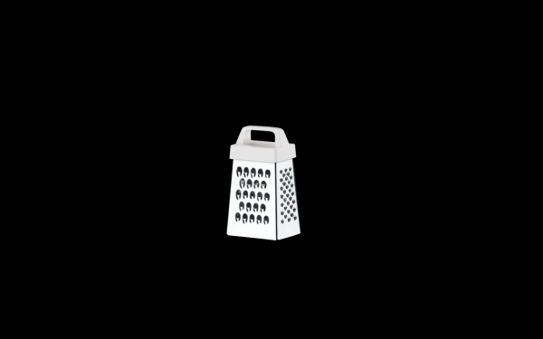 Encontraproduto.com.br - Mini Ralador Top Pratic Brinox 6,5 x 4 cm