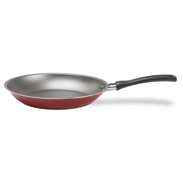 Encontraproduto.com.br - Frigideira Antiaderente 20 cm Pro-Flon Cor Vermelho Ruby Brinox