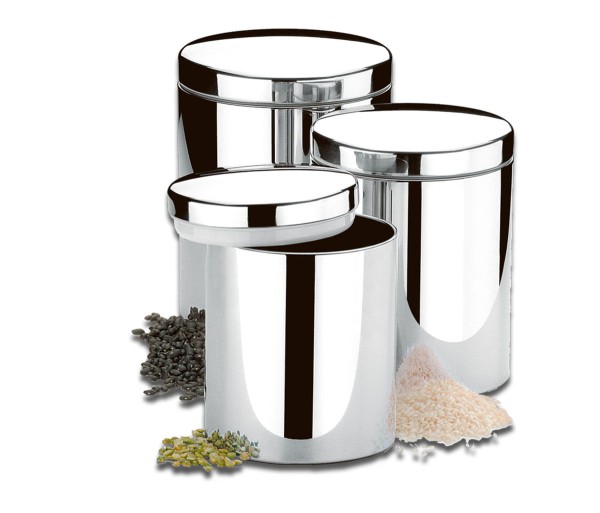 Conjunto Potes P/Mantimentos C/Tampa-3Pcs