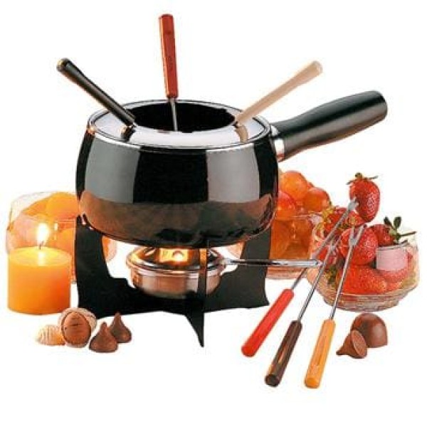 Encontraproduto.com.br - Conjunto para Fondue 10 Peças - Fondues e Petiscos