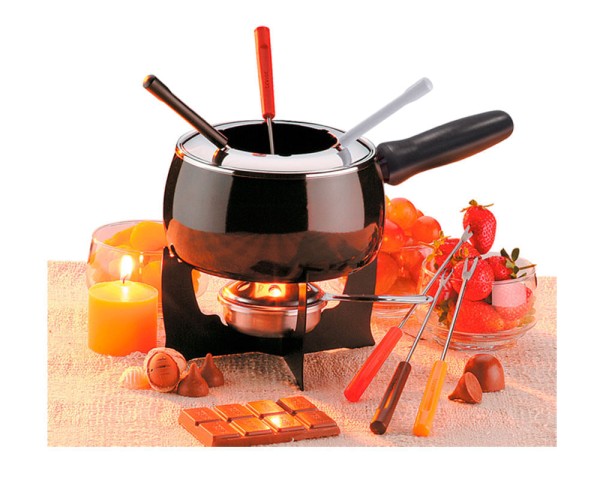 Encontraproduto.com.br - Conjunto para Fondue 10 Peças - Fondues e Petiscos