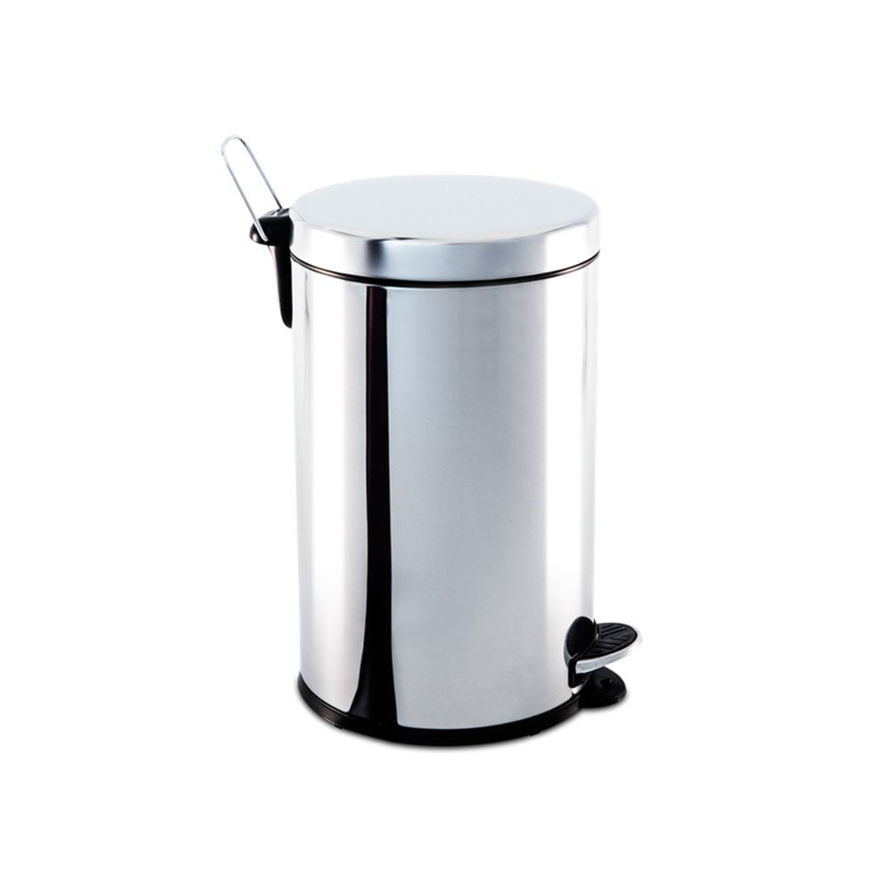 Encontraproduto.com.br - Lixeira Brinox Inox 12 Litros Com Pedal
