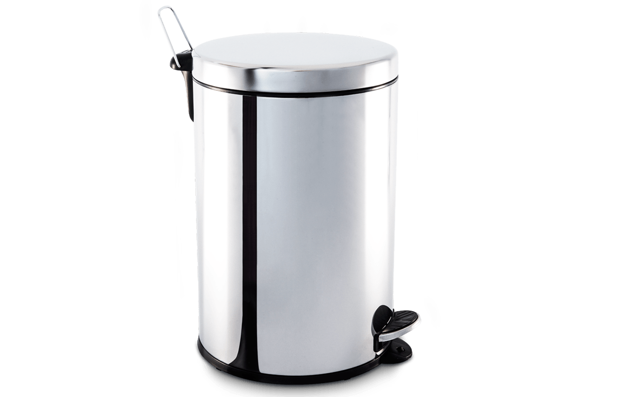Lixeira Brinox Inox 20 Litros Com Pedal