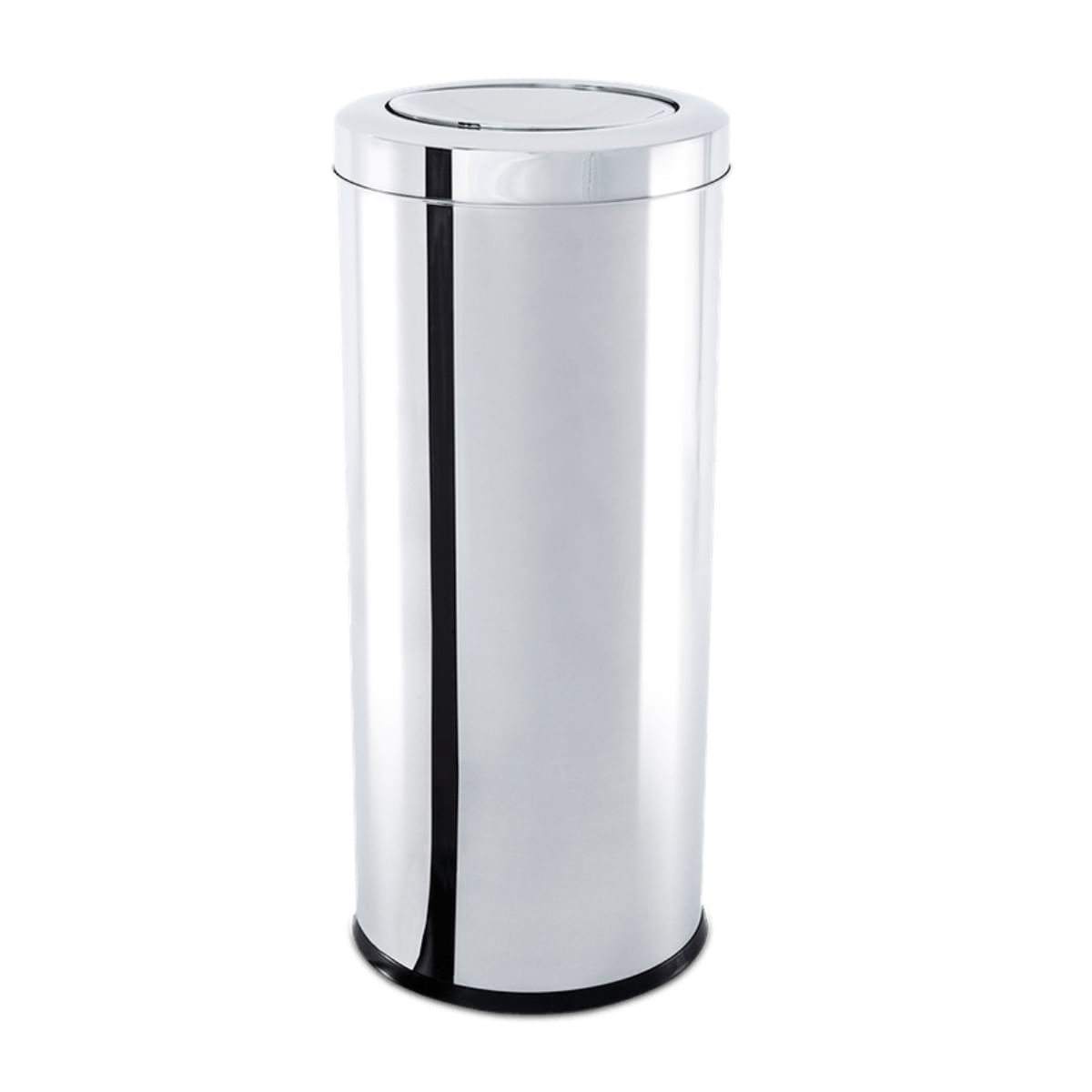Encontraproduto.com.br - Lixeira Inox  Tampa Basculante 40,5Litros Decorline 30x60