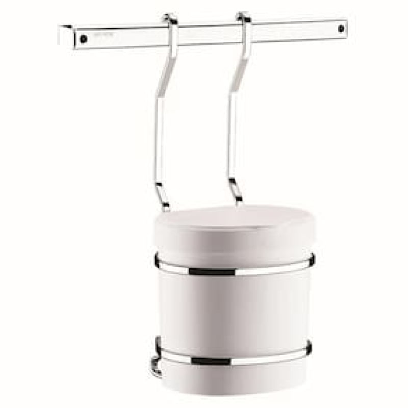 Suporte com Lixeira Plástica Brinox Piatina Plus Aço Inox