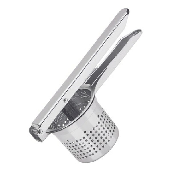 Encontraproduto.com.br - Espremedor Amassador De Batatas Legumes Aço Inox 25cm Brinox Cor Do Cabo Cromado