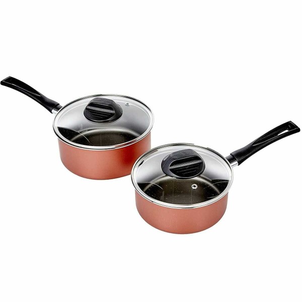 Encontraproduto.com.br - Jogo De Panelas Brinox 7 Peças Clove Cobre 7111/401
