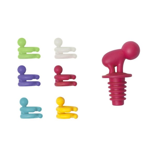 Encontraproduto.com.br - Marca Taça Brinox com Tampa Silicone Com 7 Peças