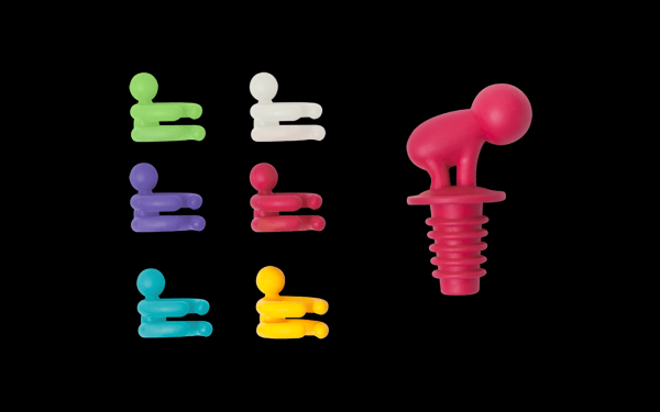 Encontraproduto.com.br - Marca Taça Brinox com Tampa Silicone Com 7 Peças