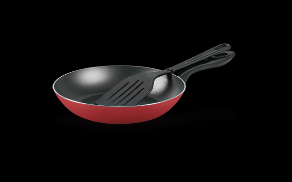 Encontraproduto.com.br - Frigideira  Ø28 cm com espátula Chilli Ø 28 x 4,2 cm 1.8L