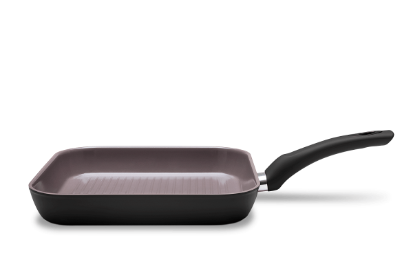 Encontraproduto.com.br - Grill com indução Ceramic Life Optima 26 x 26 x 4,5 2,4 litros Preto