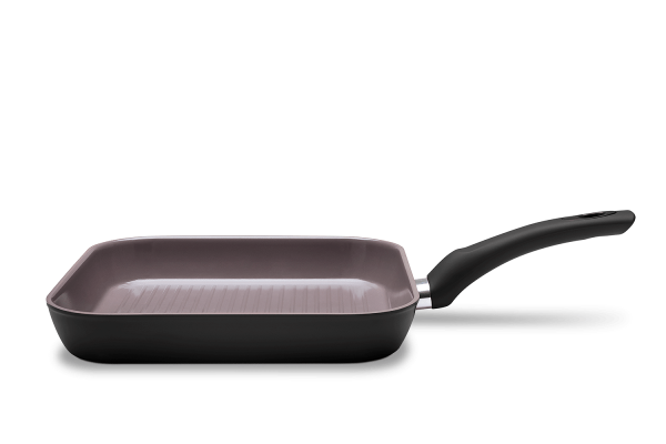 Encontraproduto.com.br - Grill com indução Ceramic Life Optima 26 x 26 x 4,5 2,4 litros Preto