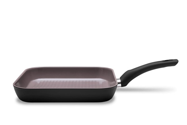 Encontraproduto.com.br - Grill com indução Ceramic Life Optima 26 x 26 x 4,5 2,4 litros Preto
