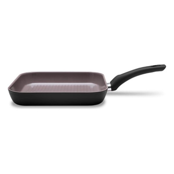 Encontraproduto.com.br - Grill com indução Ceramic Life Optima 26 x 26 x 4,5 2,4 litros Preto