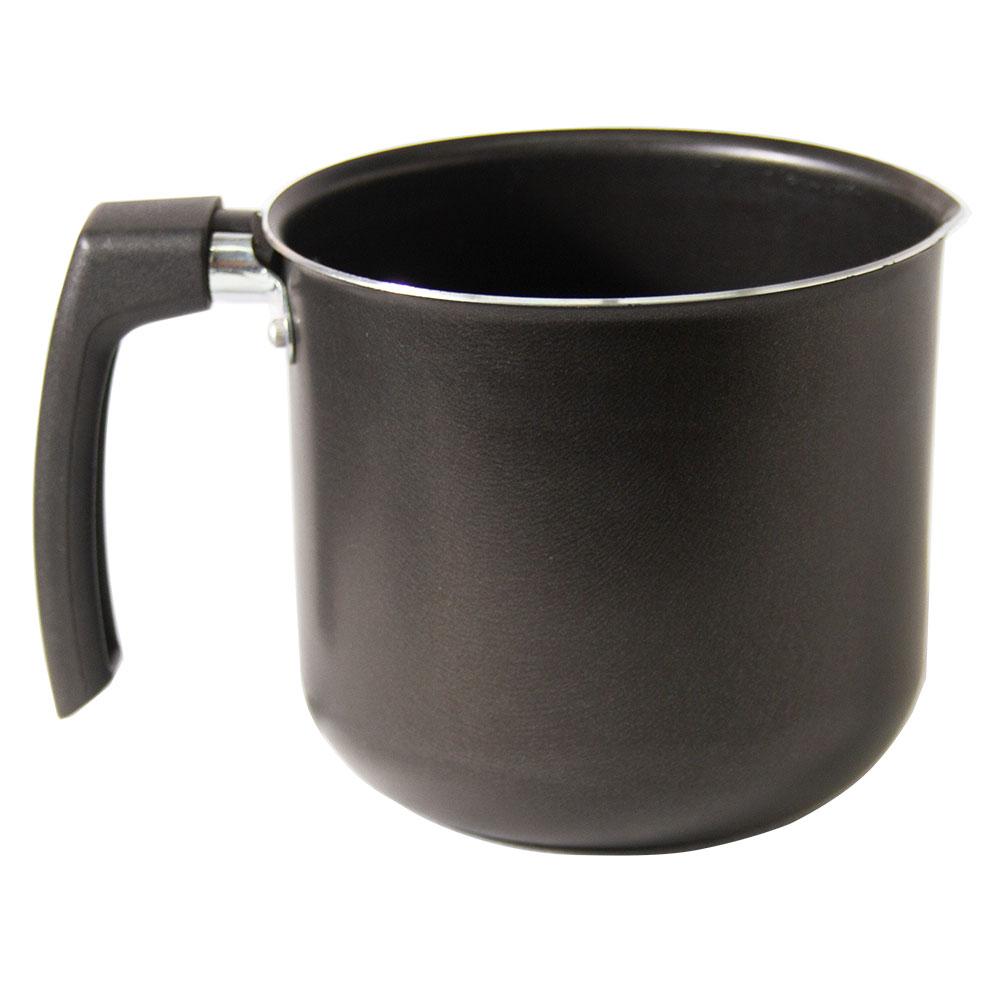 Leiteira 12cm 1.25L Antiaderente Brinox Pimenta 7130/362 Preta
