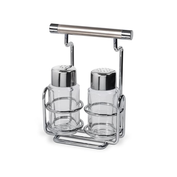 Encontraproduto.com.br - Porta Condimento Argento com 3 Peças Aço Inox Brinox