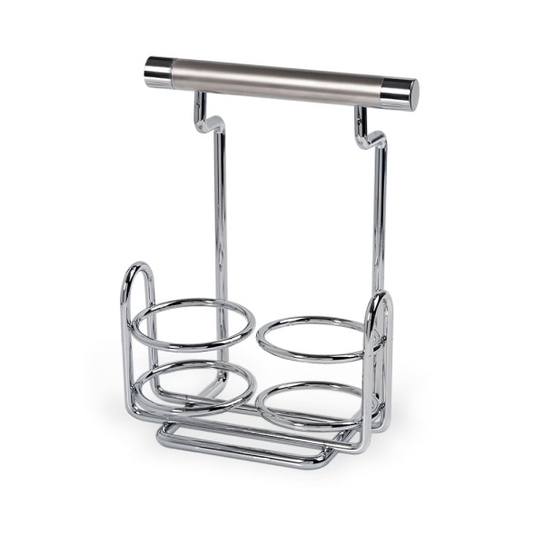 Encontraproduto.com.br - Porta Condimento Argento com 3 Peças Aço Inox Brinox