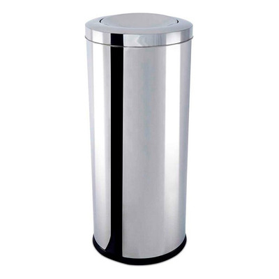 Encontraproduto.com.br - Lixeira Inox Tampa Basculante 64L Decorline 35x70cm