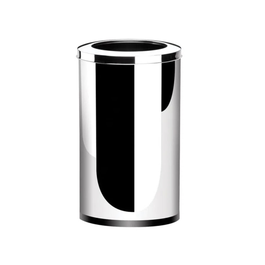 Encontraproduto.com.br - Lixeira Inox   Aro 64Litros DecorlineLixeiras Ø 35 x 70