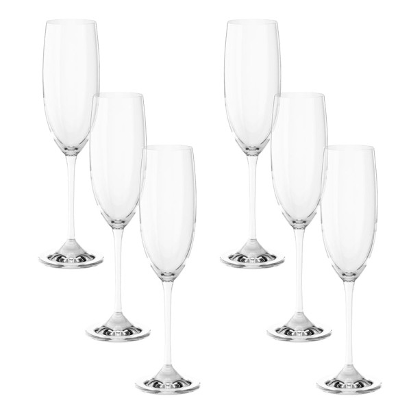 TAÇA P/ ESPUMANTE FIZZY 220ML BRINOX