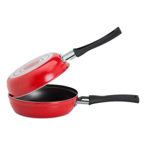Encontraproduto.com.br - Omeleteira Antiaderente pro-flon 18 cm 0,7 L linha Garlic Brinox