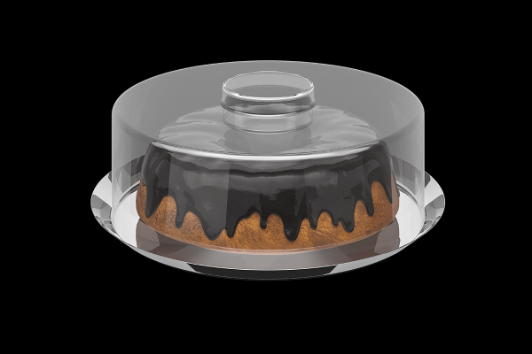 Encontraproduto.com.br - Conjunto para Bolo Brinox Bergen 1414/110 - 2 Peças