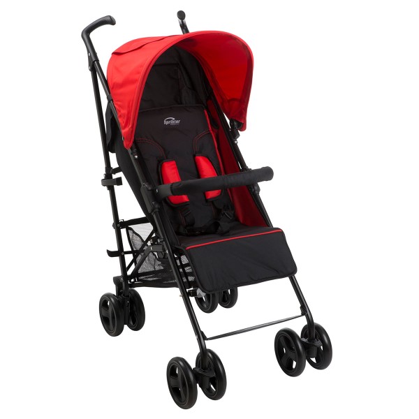 Encontraproduto.com.br - Carrinho de Bebê Passeio Burigotto 4 Rodas Suporta Crianças de Até 15Kg Sprinter IXCA5101PRC46 Vermelho