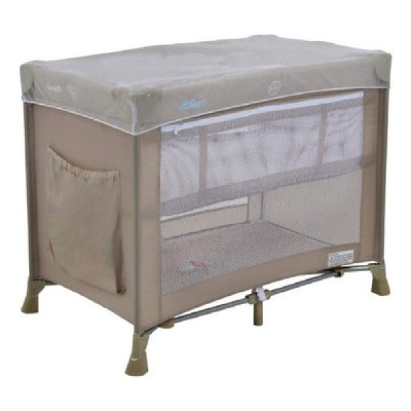 Encontraproduto.com.br - Berço Portátil - Relax - Beige - Burigotto