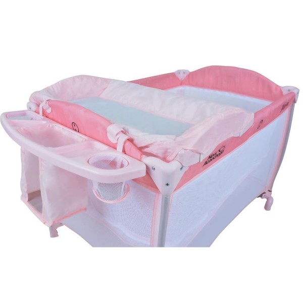 Encontraproduto.com.br - Berço New Aconchego Rosa 9 a 15 Kg - Burigotto