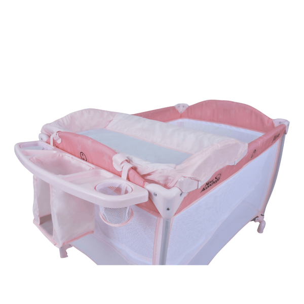 Encontraproduto.com.br - Berço New Aconchego Rosa 9 a 15 Kg - Burigotto