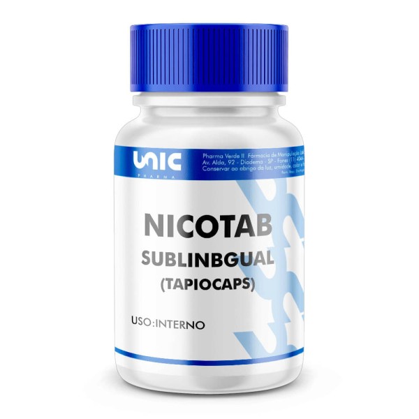 Encontraproduto.com.br - Nicotab Para Parar De Fumar  Em Tapiocaps  4Mg - 30Un