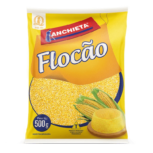 FARINHA MILHO FLOCAO ANCHIETA 500G