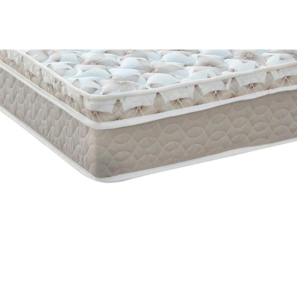Encontraproduto.com.br - Cama Box Casal: Colchão Molas Ensacadas Castor Pocket Class + Base Crc Suede Clean(138X188)