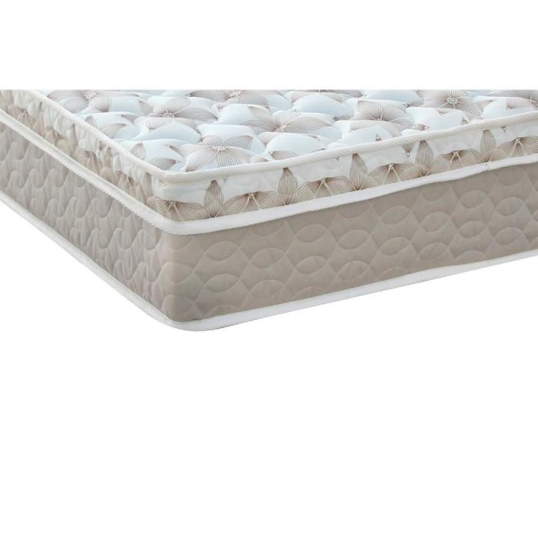 Encontraproduto.com.br - Cama Box Casal: Colchão Molas Ensacadas Castor Pocket Class + Base Crc Suede Clean(138X188)