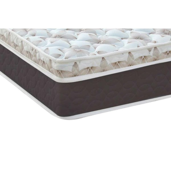 Encontraproduto.com.br - Cama Box Solteiro: Colchão Molas Ensacadas Castor Pocket Class Híbrido + Base Black(88X188)