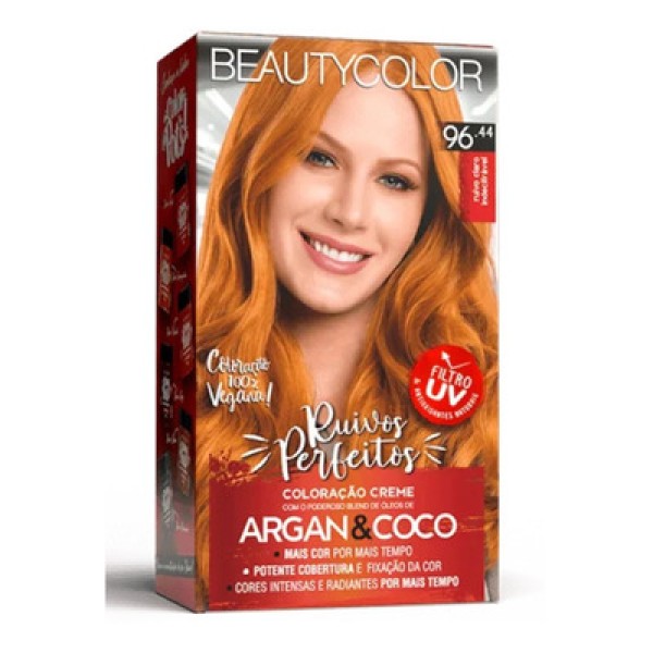 Encontraproduto.com.br - Tintura para Cabelo Beauty Color 4.20 Violeta Intenso 1 Kit