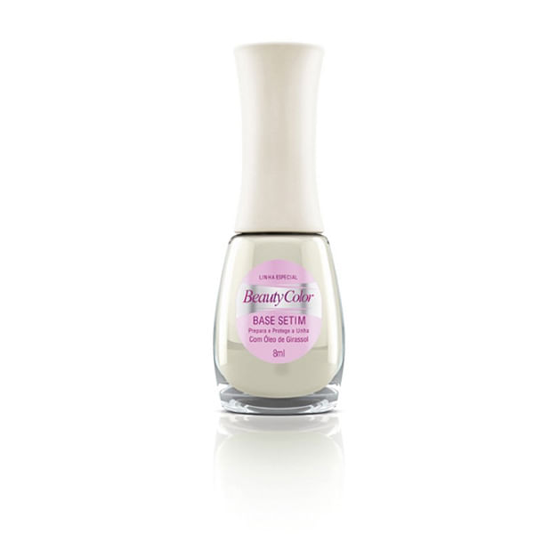 Esmalte BeautyColor Tratamento Base Setim 8ml