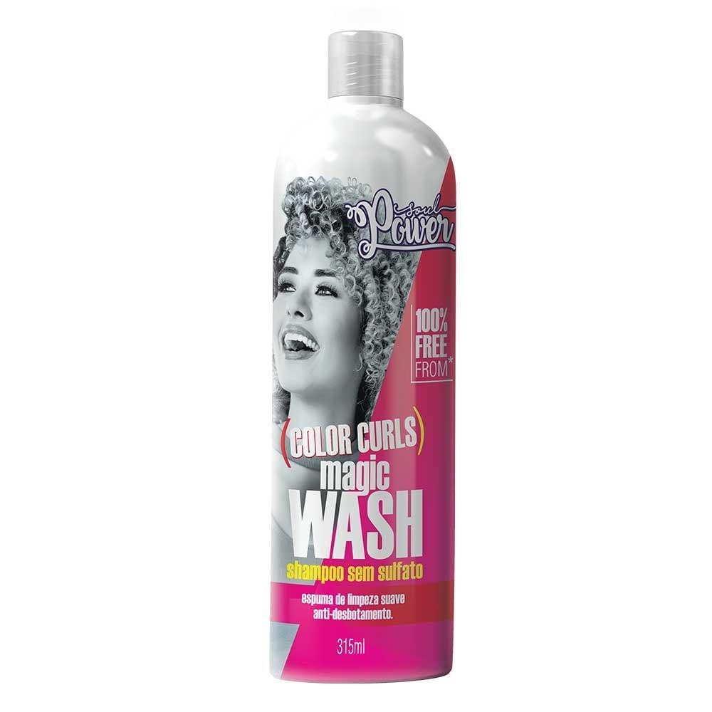 Encontraproduto.com.br - Soul Power Color Curls Magic Wasch Shampoo