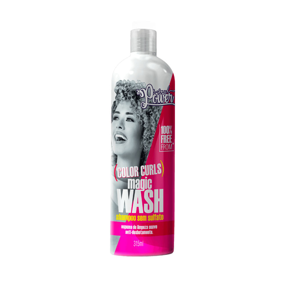 Encontraproduto.com.br - Soul Power Color Curls Magic Wasch Shampoo