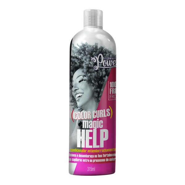 Encontraproduto.com.br - Condicionador Antiemborrachamento Soul Power - Color Curls Magic Help