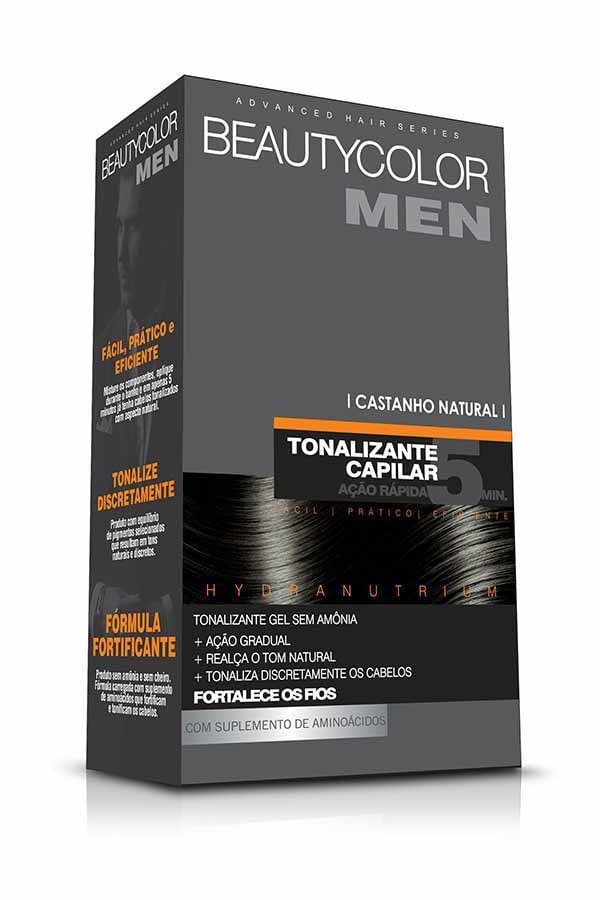 Encontraproduto.com.br - Tonalizante Beauty Color Men Castanho Natural