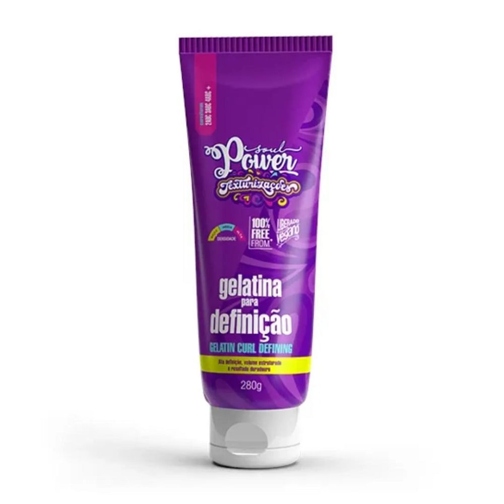 Encontraproduto.com.br - Soul Power Técnica Cog Kit - Creme Para Pentear + Gelatina + Óleo Capilar