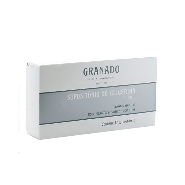 Encontraproduto.com.br - Supositório Granado Glicerina Infantil  Com 12 Unidades