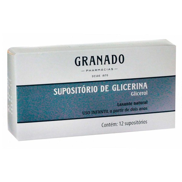 Encontraproduto.com.br - Supositório Granado Glicerina Infantil  Com 12 Unidades